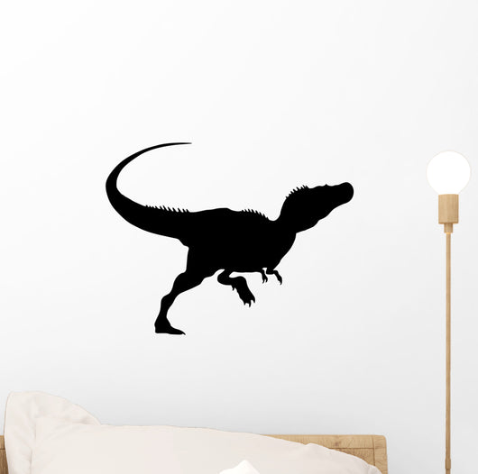 Coelurosauria Running Silhouette Wall Decal