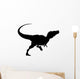 Coelurosauria Running Silhouette Wall Decal