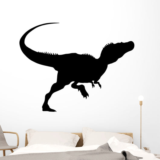Coelurosauria Running Silhouette Wall Decal