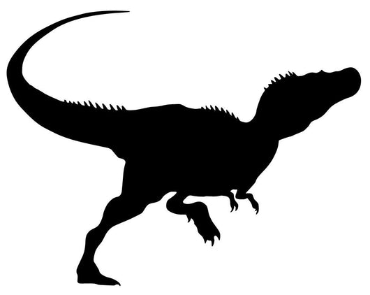 Coelurosauria Running Silhouette Wall Decal