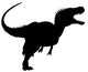 T-rex Roars Dinosaur Wall Decal