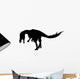 Angry Raptor Roaring Wall Decal