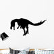 Angry Raptor Roaring Wall Decal