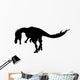 Angry Raptor Roaring Wall Decal