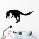 Angry Raptor Roaring Wall Decal