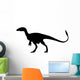 Dinosaur Decals - Black Theropod Silhouette Wall Decal