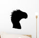 Black Therapod Head Silhouette Wall Decal