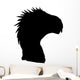 Black Therapod Head Silhouette Wall Decal