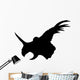 Black Pentaceratops Head Silhouette Wall Decal
