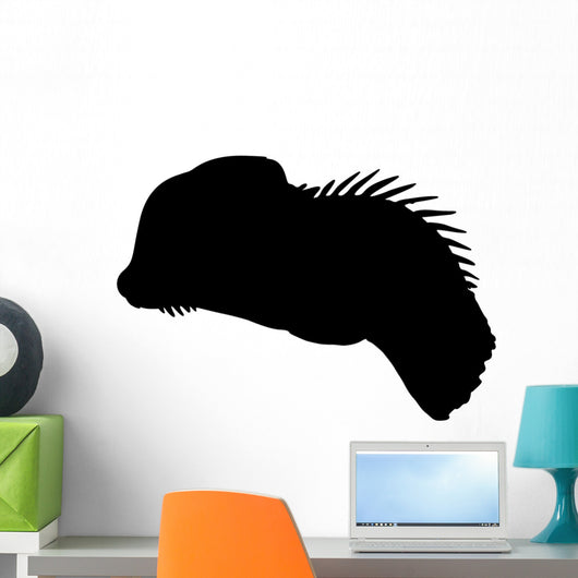 Oviraptor Profile Dinosaur Wall Decal
