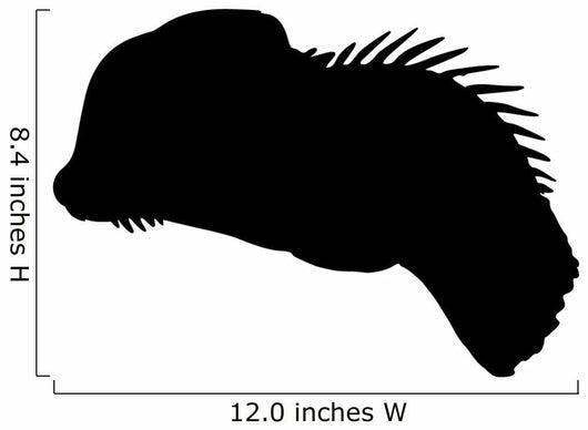 Oviraptor Profile Dinosaur Wall Decal