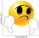 Thumbs-down Emoticon Smiley Face Wall Decal