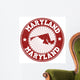 Maryland Stamp Wall Decal