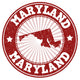 Maryland Stamp Wall Decal
