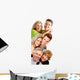 Couples Love Smiling over Wall Decal