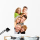 Couples Love Smiling over Wall Decal