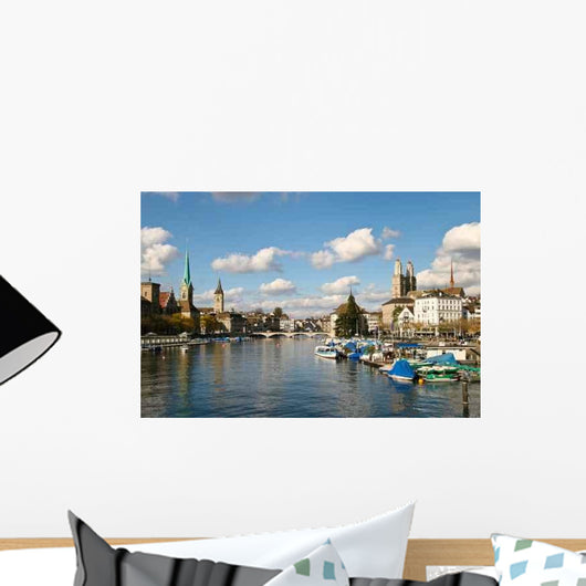 Limmat Zurich Wall Decal