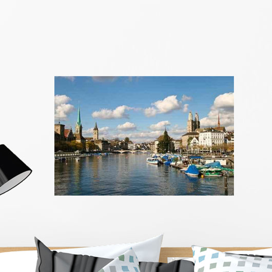 Limmat Zurich Wall Decal