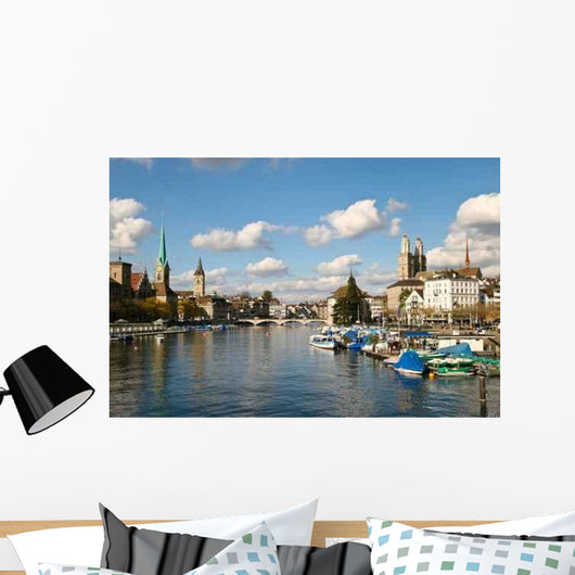 Limmat Zurich Wall Decal