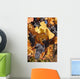 Blue Grapes Autumn Leaves Wall Decal