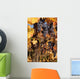 Black Grapes Closeup Portrait Wall Decal