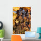 Black Grapes Closeup Portrait Wall Decal