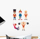 Circus Carnival Entertainment Wall Stickers Wall Decal