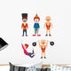 Circus Carnival Entertainment Wall Stickers Wall Decal