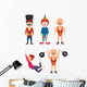 Circus Carnival Entertainment Wall Stickers Wall Decal