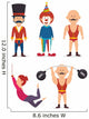 Circus Carnival Entertainment Wall Stickers Wall Decal
