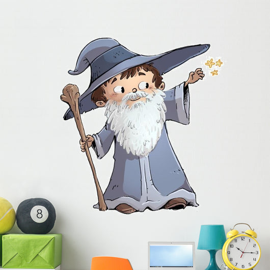 Child Wizard Wall Decal