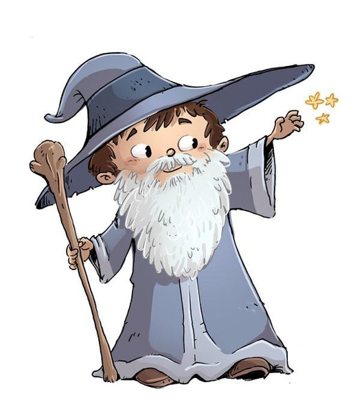Child Wizard Wall Decal