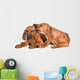 Two Adorable Puppies Wall Decal