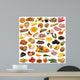 Large Page Food Collection Wall Decal