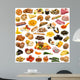 Large Page Food Collection Wall Decal