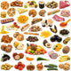Large Page Food Collection Wall Decal