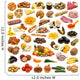 Large Page Food Collection Wall Decal