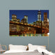 Brooklyn Bridge Manhattan Skyline Wall Decal