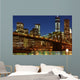 Brooklyn Bridge Manhattan Skyline Wall Decal