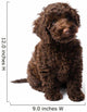 Labradoodle Mini Puppy Wall Decal