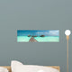 Wonderful Lagoon Maldives Island Wall Decal Panoramic Wall Decal