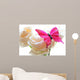 Roses and Butterfly Wall Decal
