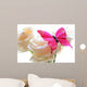 Roses and Butterfly Wall Decal