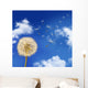 Dandelion Seeds Blowing Wind Wall Decal