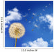 Dandelion Seeds Blowing Wind Wall Decal