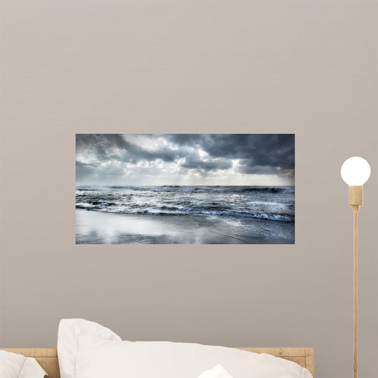 Rough Sea Wall Decal
