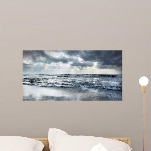 Rough Sea Wall Decal