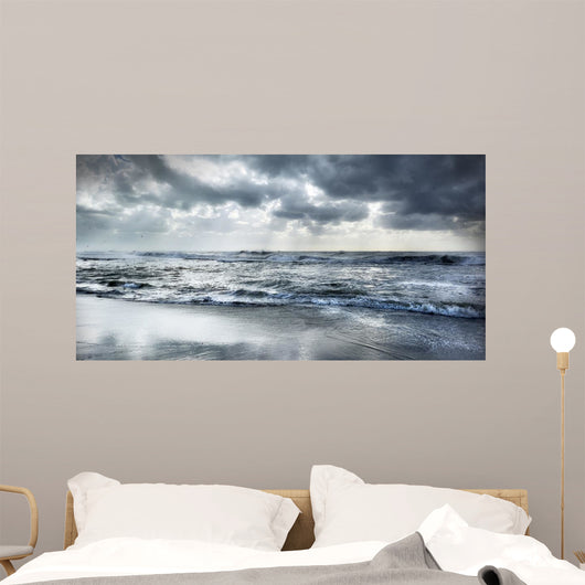 Rough Sea Wall Decal