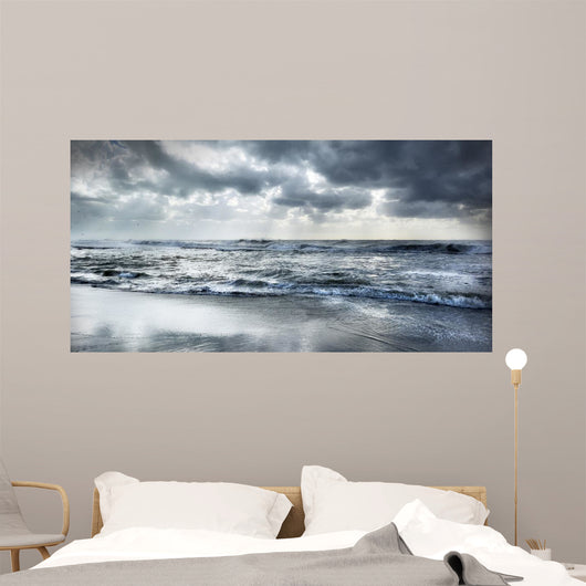 Rough Sea Wall Decal