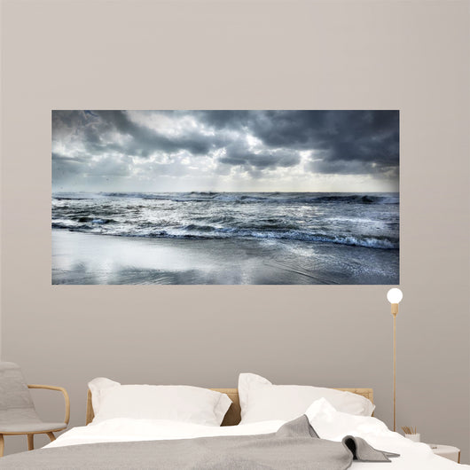 Rough Sea Wall Decal